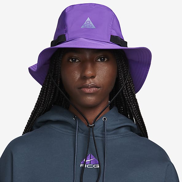 Bucket Hats Purple Hiking At Least 20 Sustainable Material. Nike IE